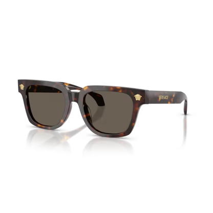 BrownHavana108/3 Versace VE4510U square sunglasses unisex