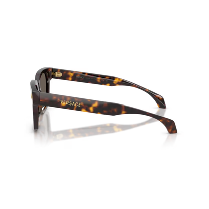 BrownHavana108/3 Versace VE4510U square sunglasses unisex