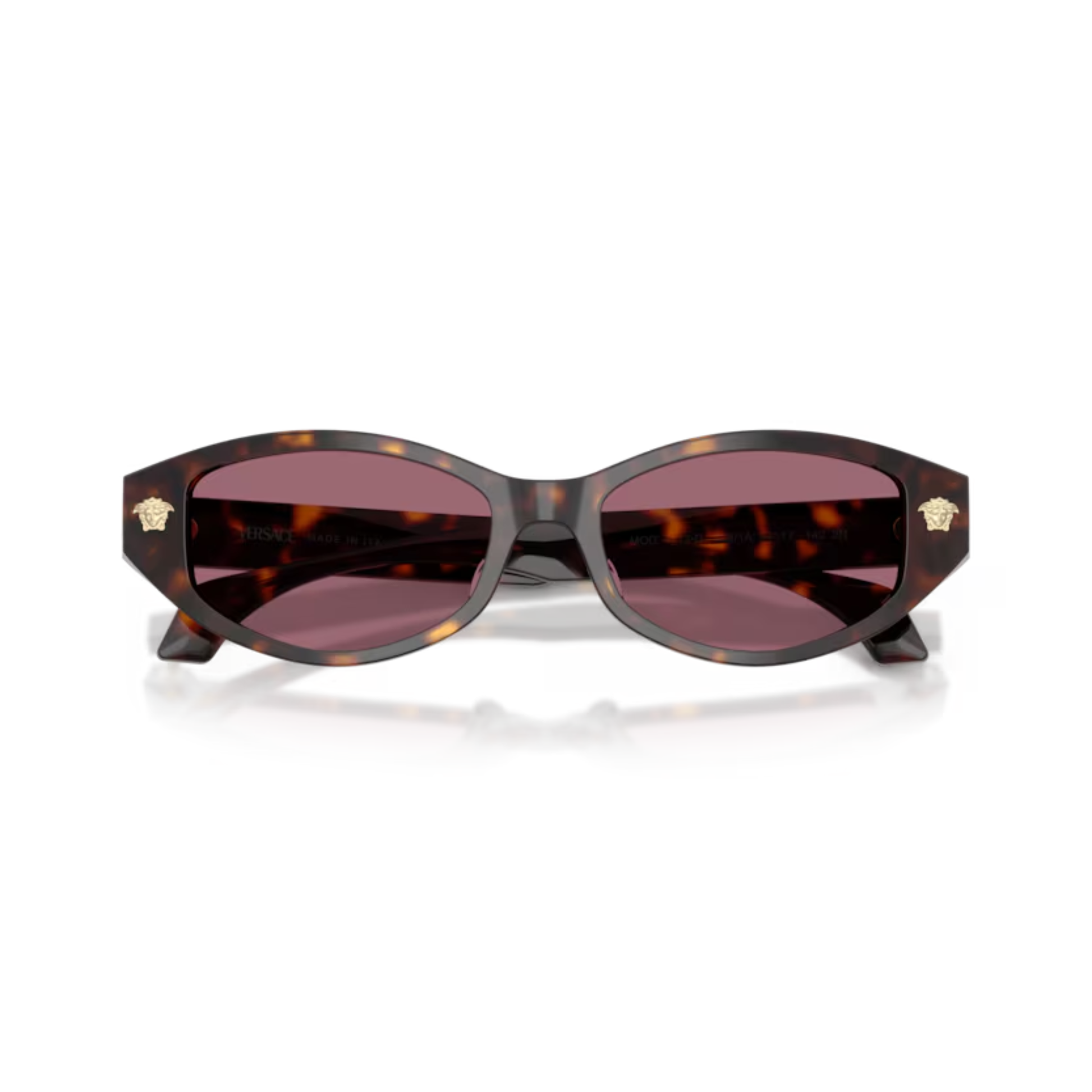 BrownHavana108/1A Versace VE4512D cat-eye sunglasses women