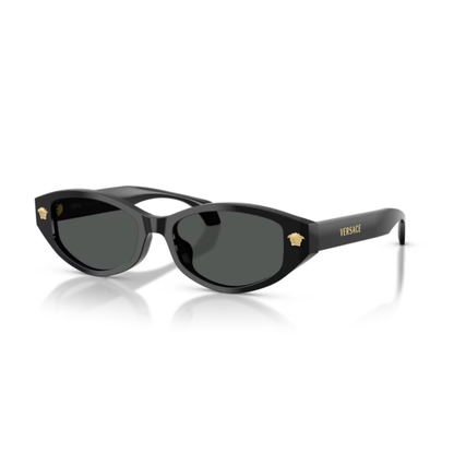 GB1/87Black Versace VE4512D cat-eye sunglasses women