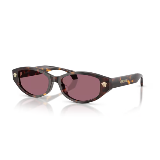 BrownHavana108/1A Versace VE4512D cat-eye sunglasses women