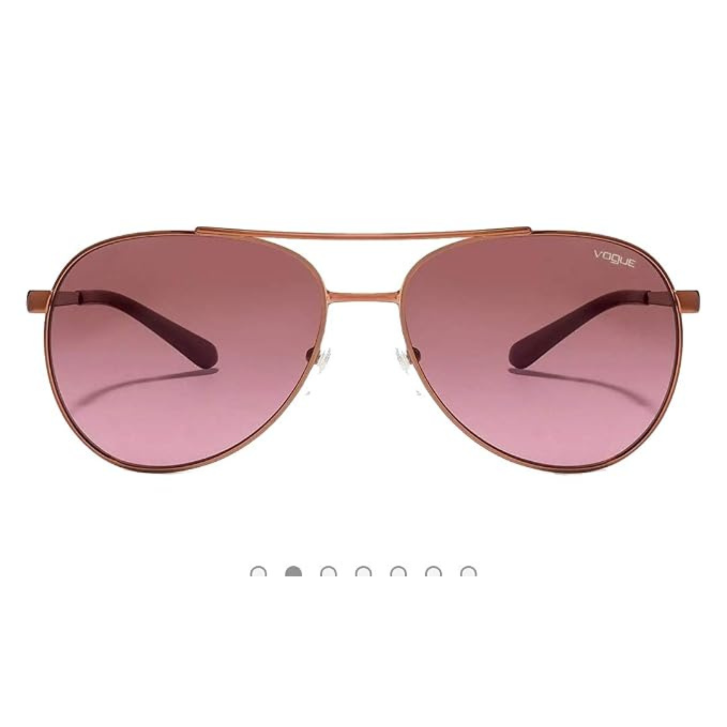 Vogue VO3991SI sunglasses — elegant metal frame with UV protection, available at Eyeworld Optics

