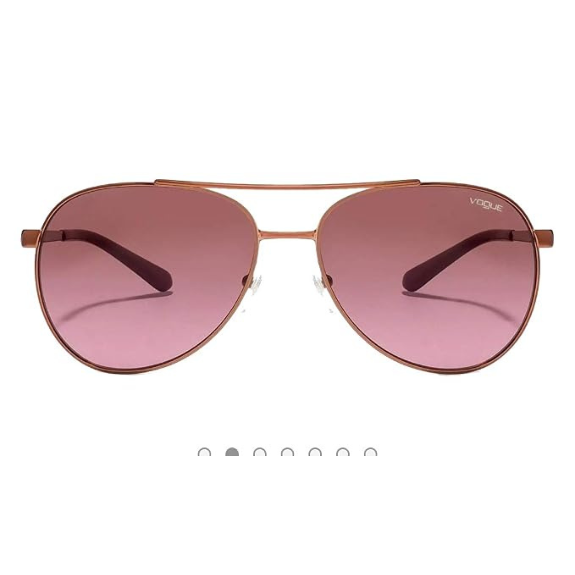 Vogue VO3991SI sunglasses — elegant metal frame with UV protection, available at Eyeworld Optics

