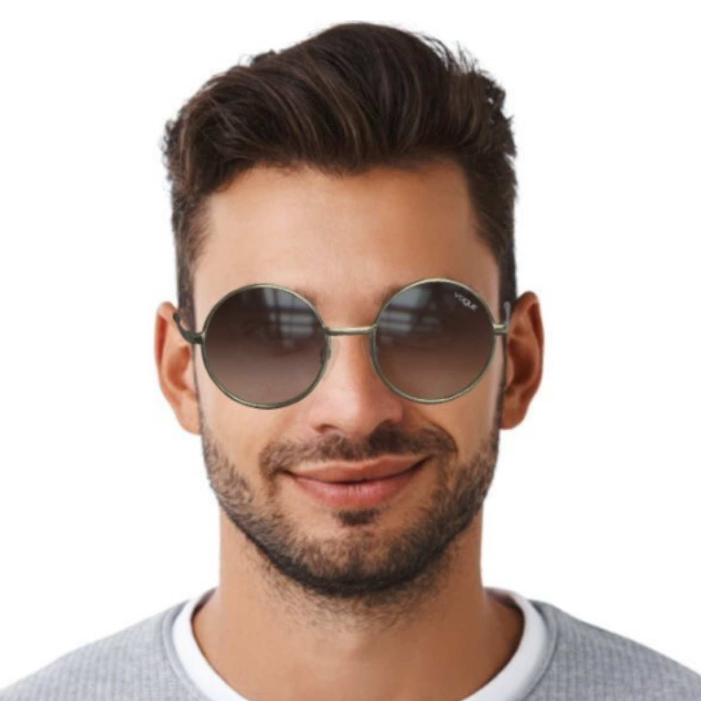 Vogue VO4085S sunglasses — elegant metal frame with UV protection, available at Eyeworld Optics

