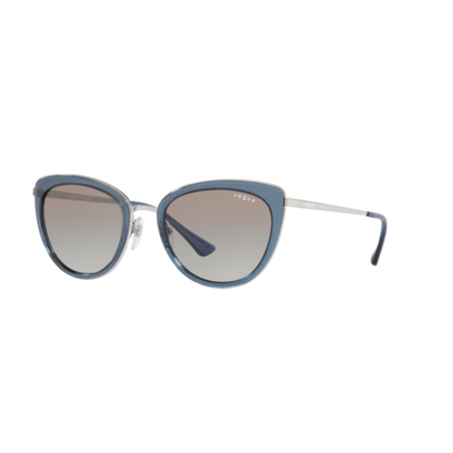 Vogue VO4101SI womens metal butterfly full-rim sunglasses three-quarter view