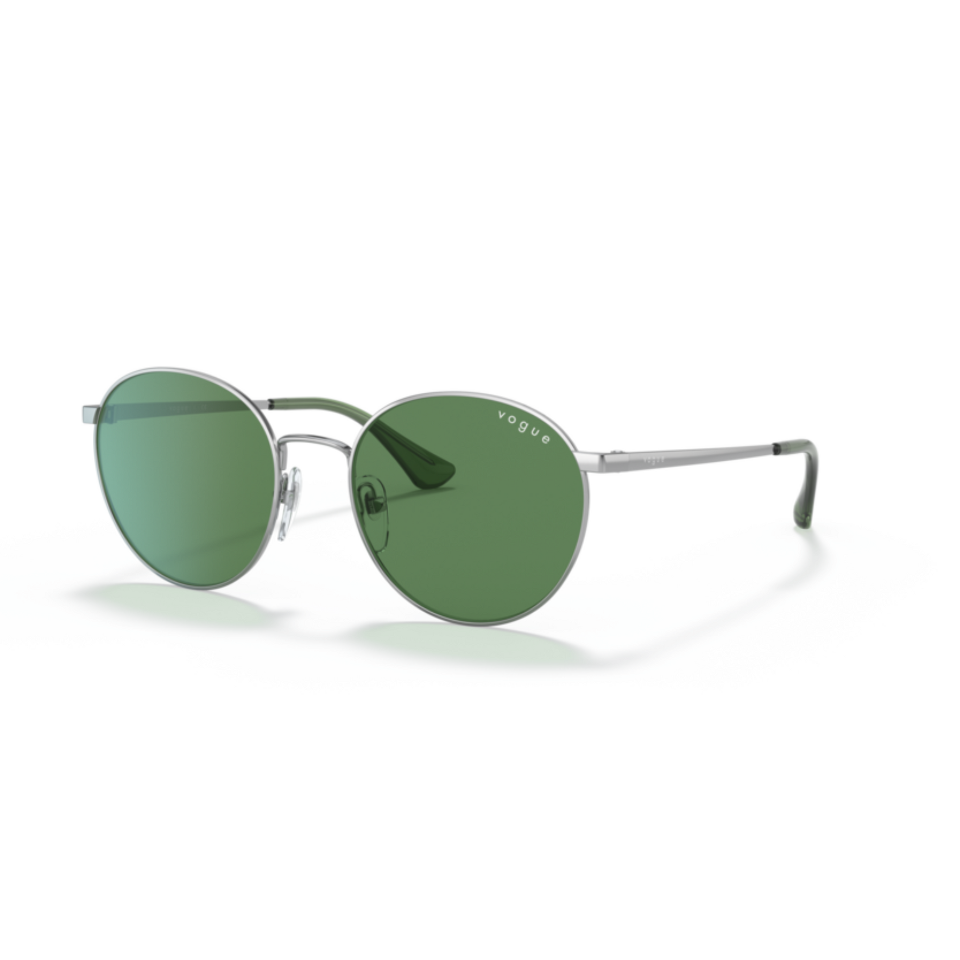 Vogue VO4155SI sunglasses — elegant metal frame with UV protection, available at Eyeworld Optics

