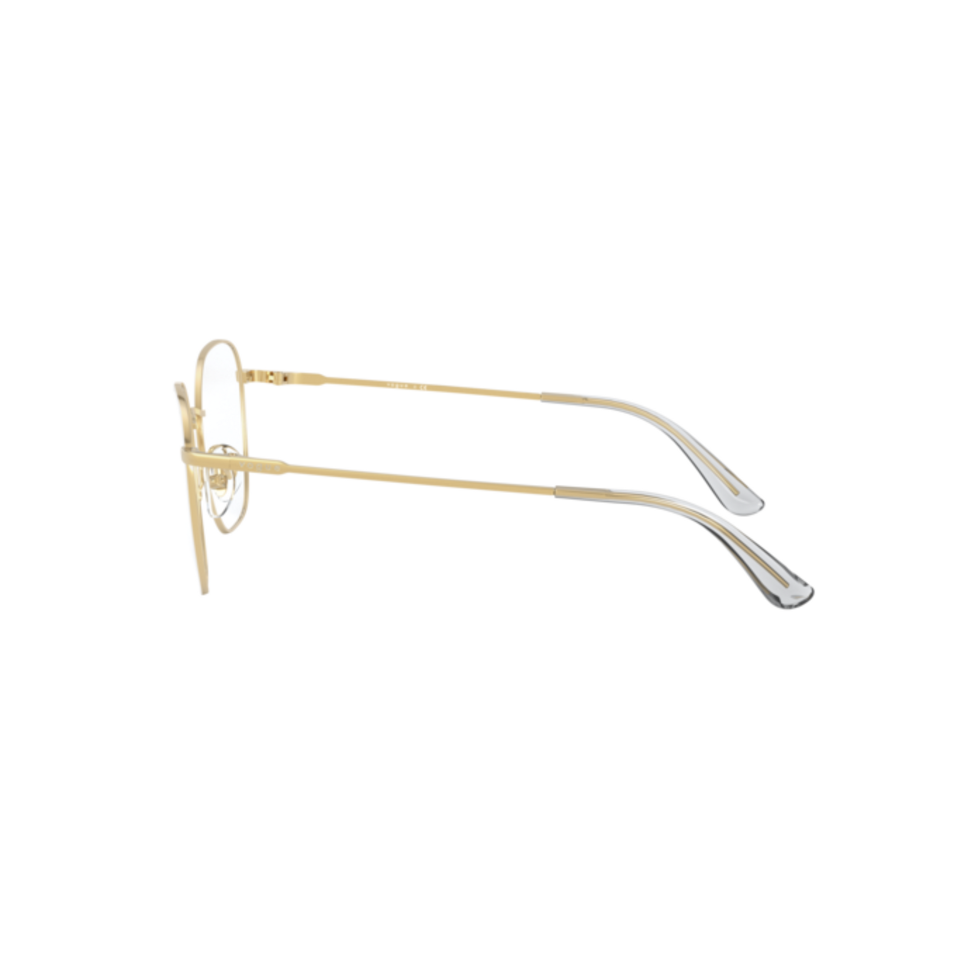 Vogue VO4178 Gold/5120 square gold eyeglasses with lightweight full-rim metal frame and elegant everyday styling.