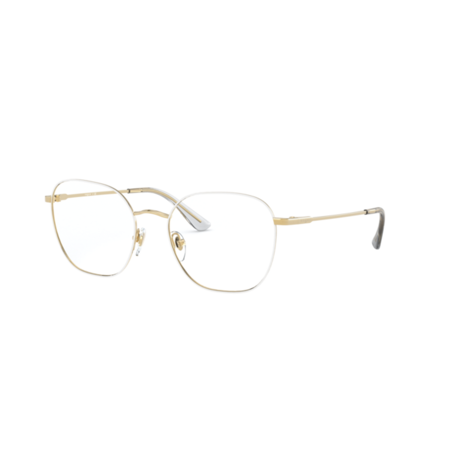 Vogue VO4178 Gold/5120 square gold eyeglasses with lightweight full-rim metal frame and elegant everyday styling.