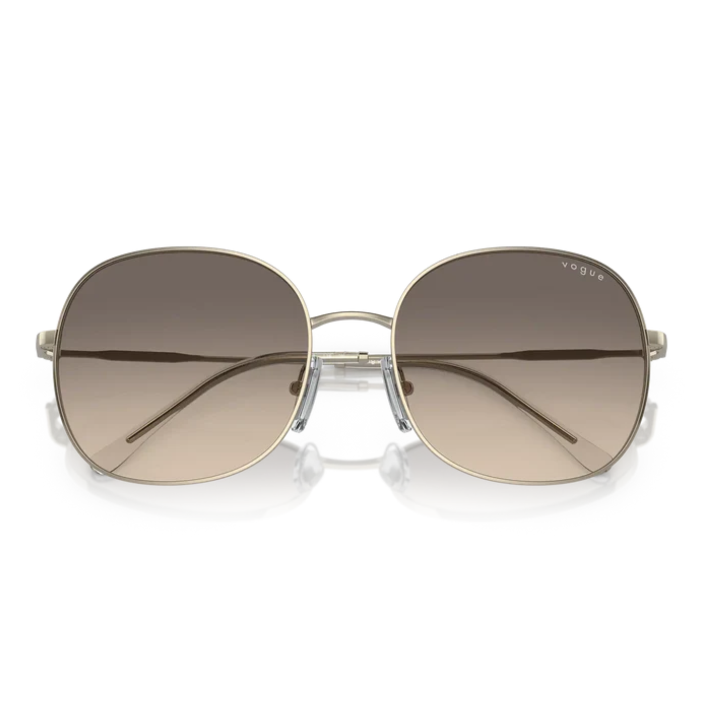 Vogue VO4272S sunglasses — elegant metal frame with UV protection, available at Eyeworld Optics, front view.

