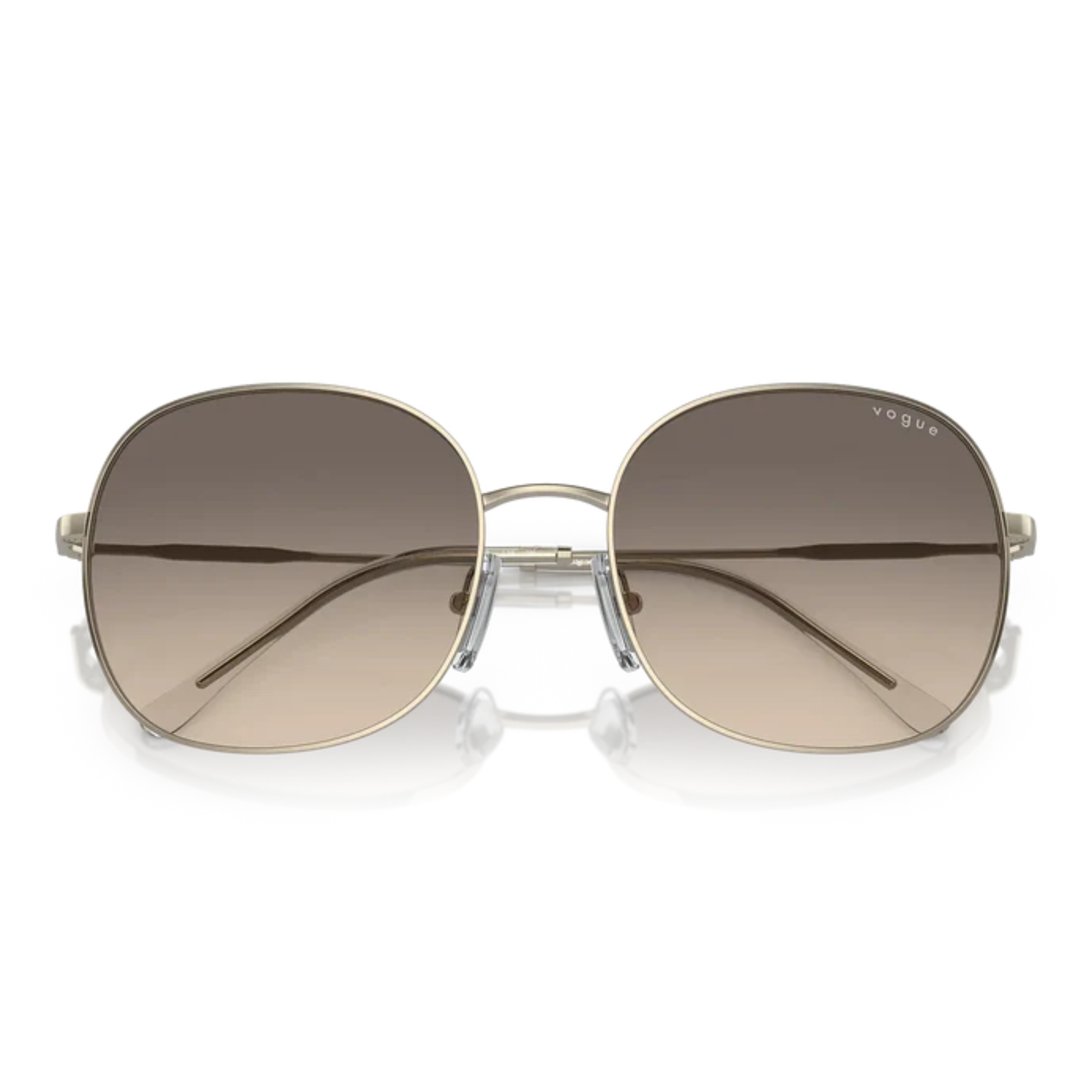 Vogue VO4272S sunglasses — elegant metal frame with UV protection, available at Eyeworld Optics, front view.
