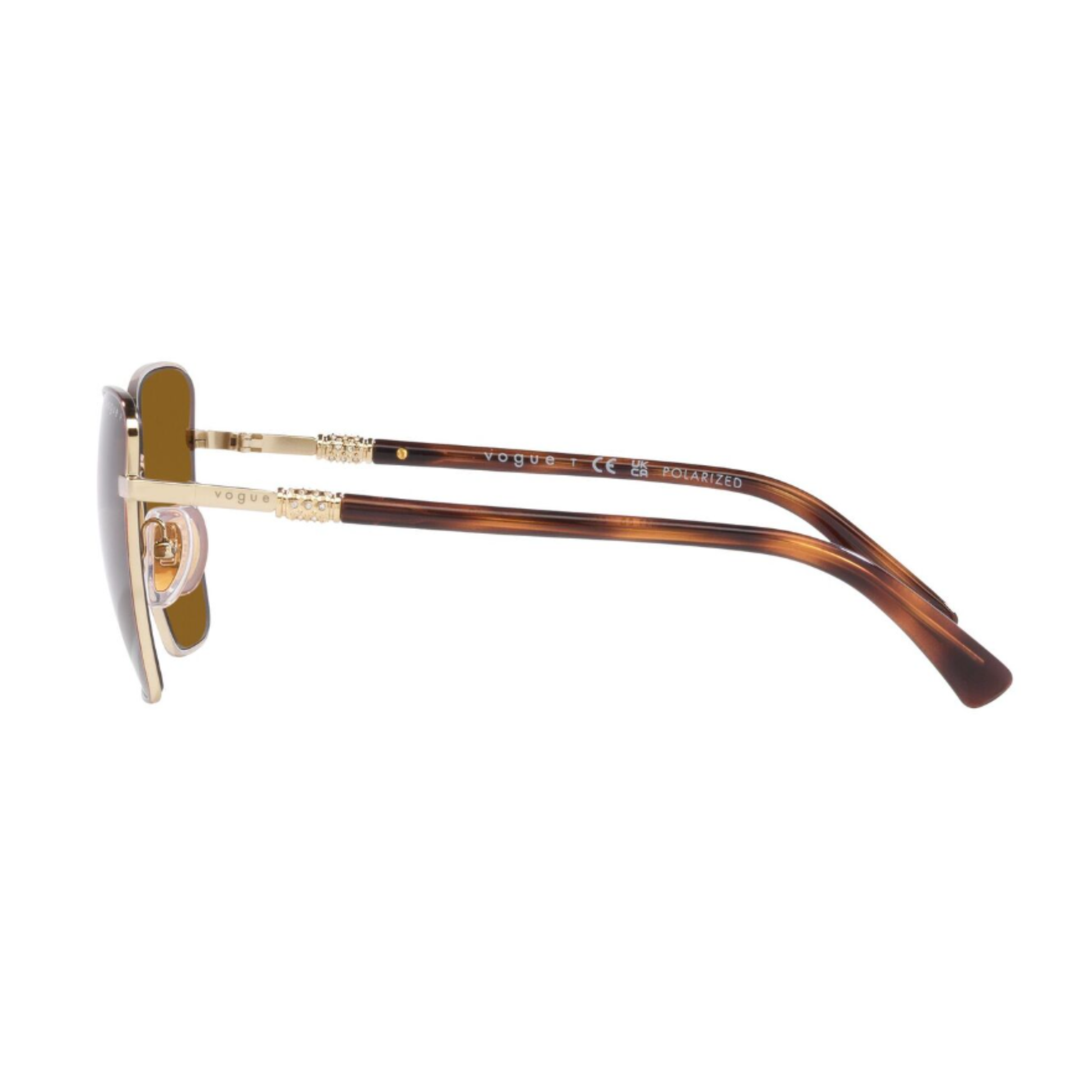 Vogue VO4277SB sunglasses — bold metal frame with polarized, available at Eyeworld Optics