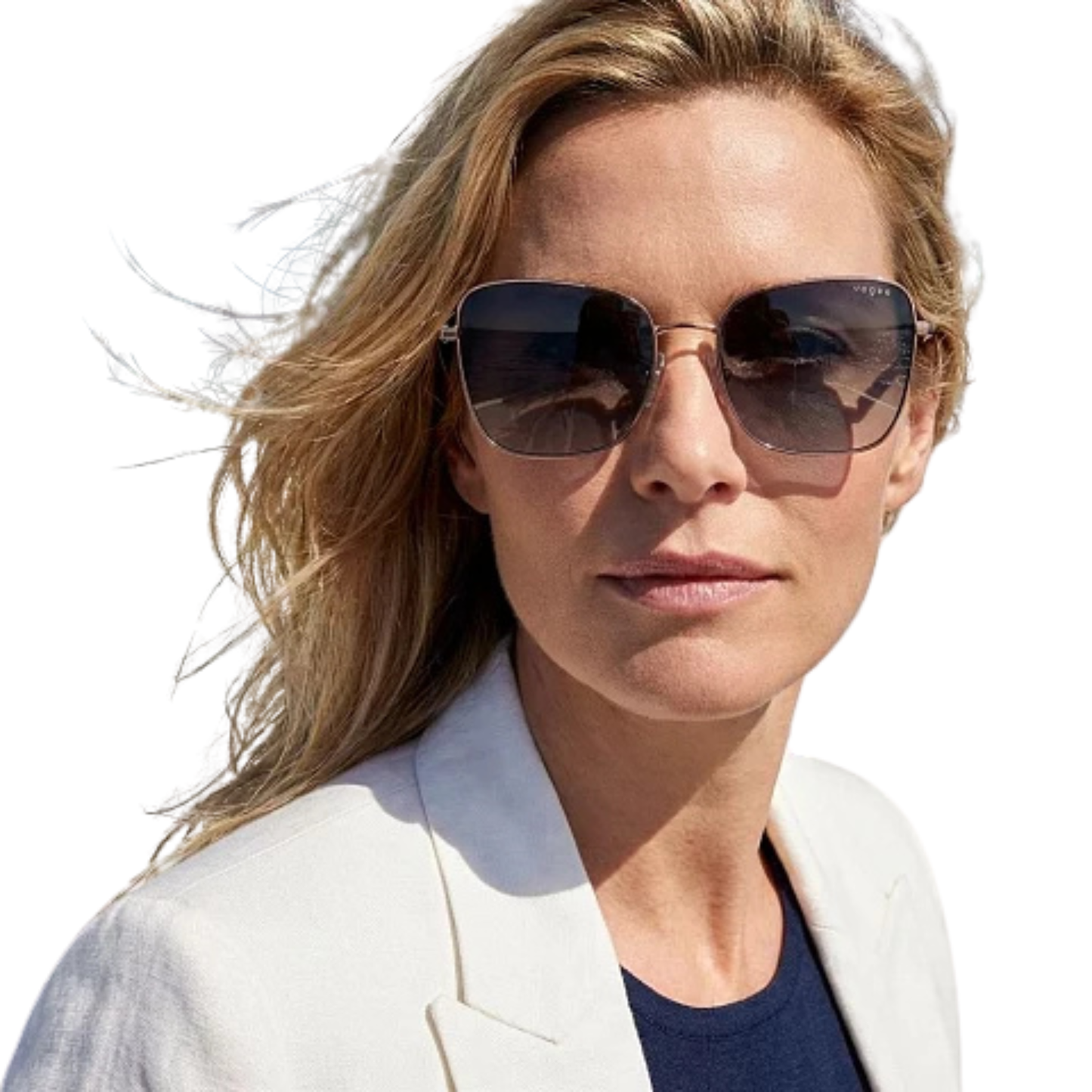 Vogue VO4277SB sunglasses — bold metal frame with Uv protaction, available at Eyeworld Optics