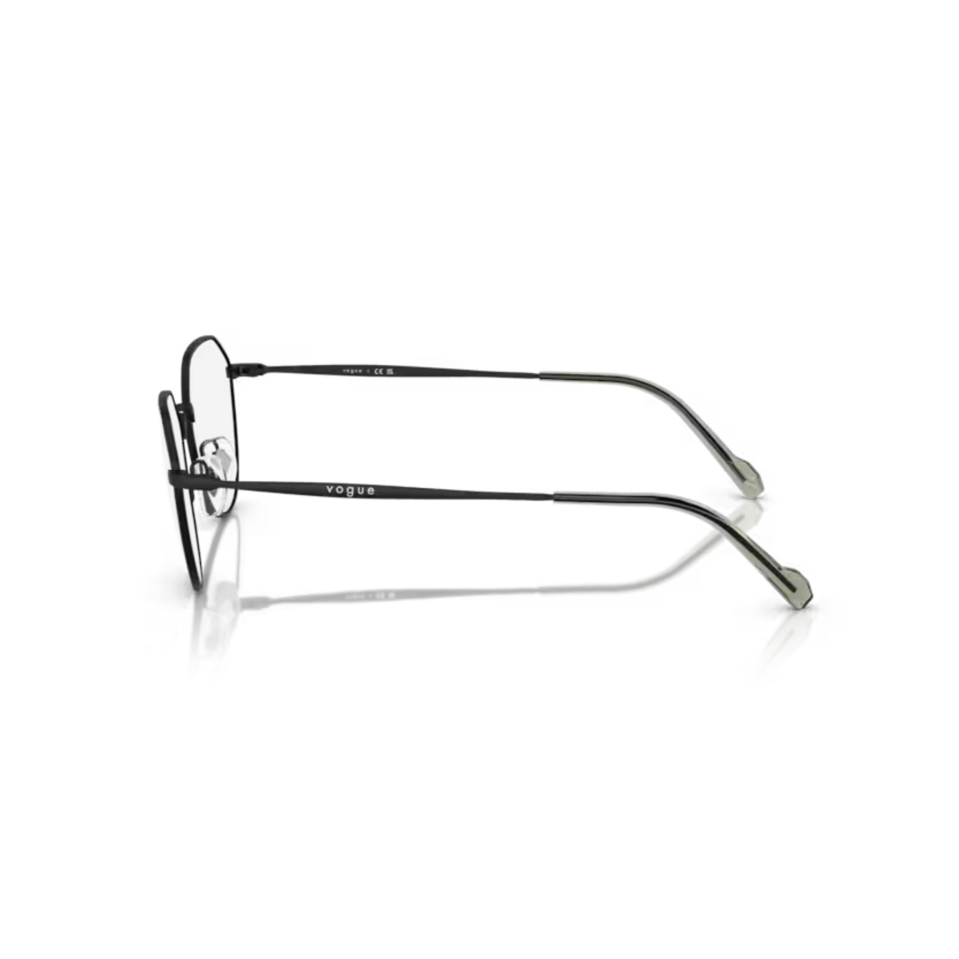 Vogue VO4315I Matte Black/352S cat-eye eyeglasses with lightweight full-rim frame and elegant feminine everyday styling.