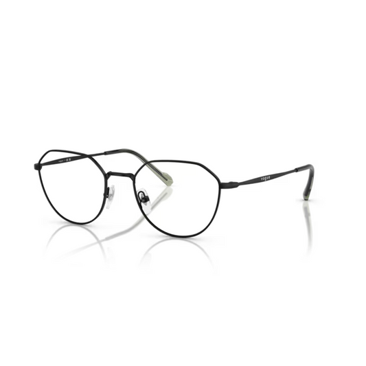 Vogue VO4315I Matte Black/352S cat-eye eyeglasses with lightweight full-rim frame and elegant feminine everyday styling.