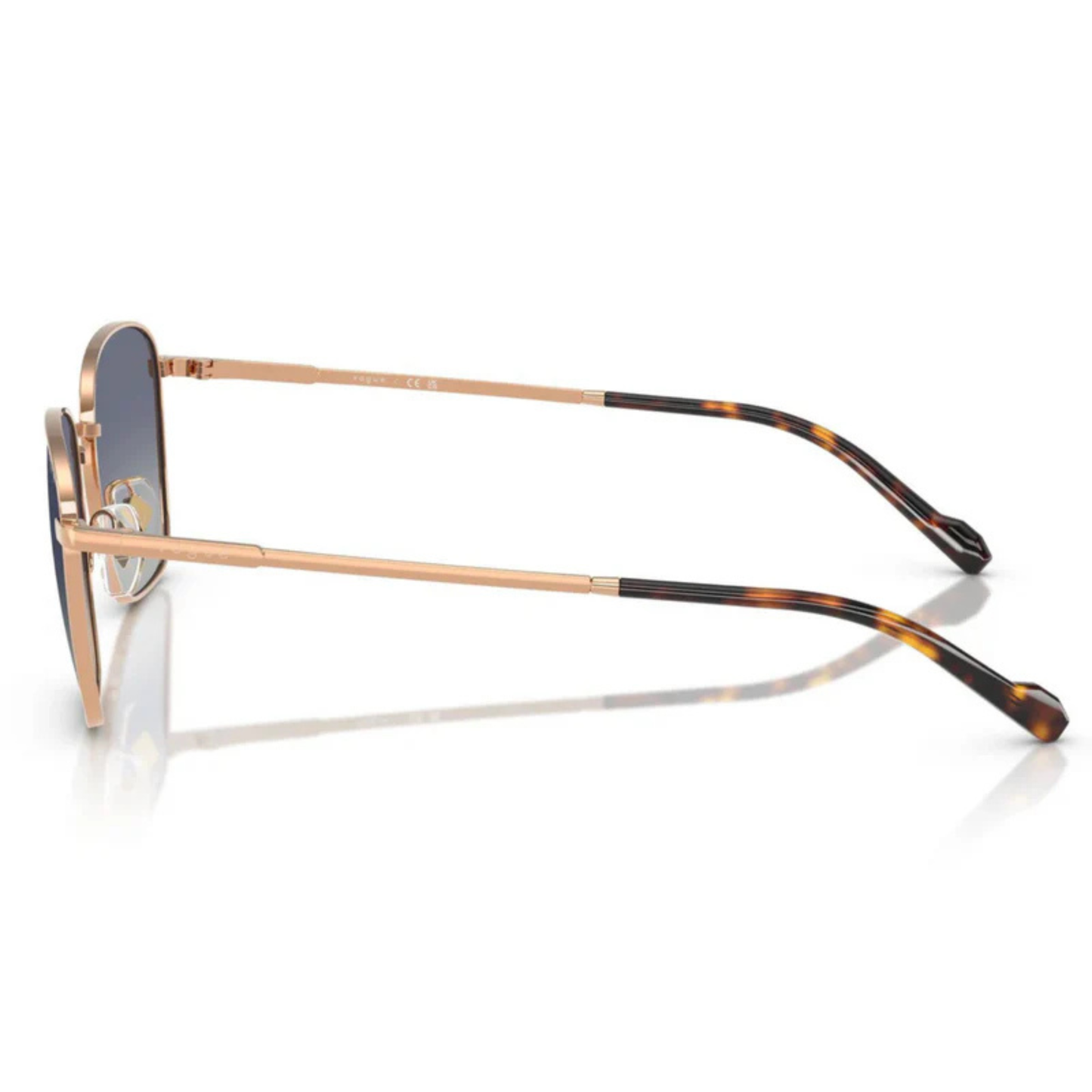 VO4322S square metal sunglasses side view