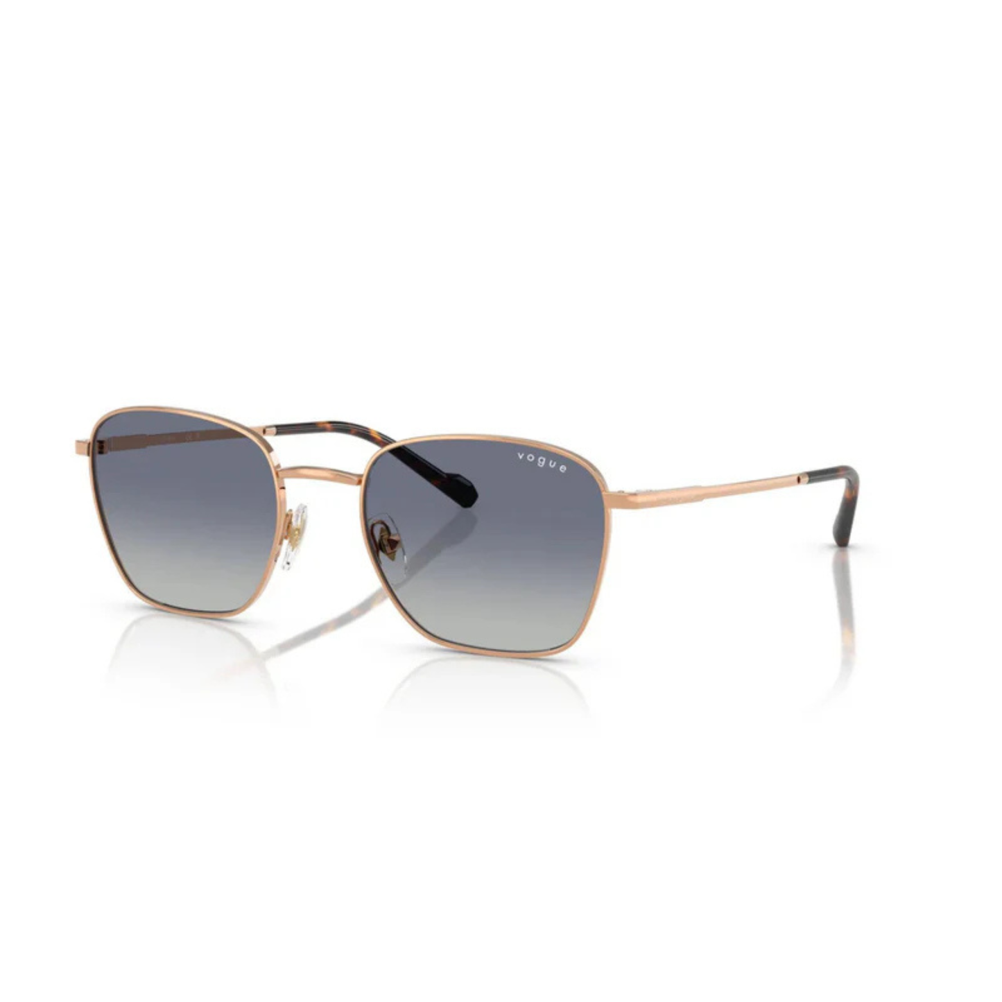 VO4322S square metal sunglasses angled view