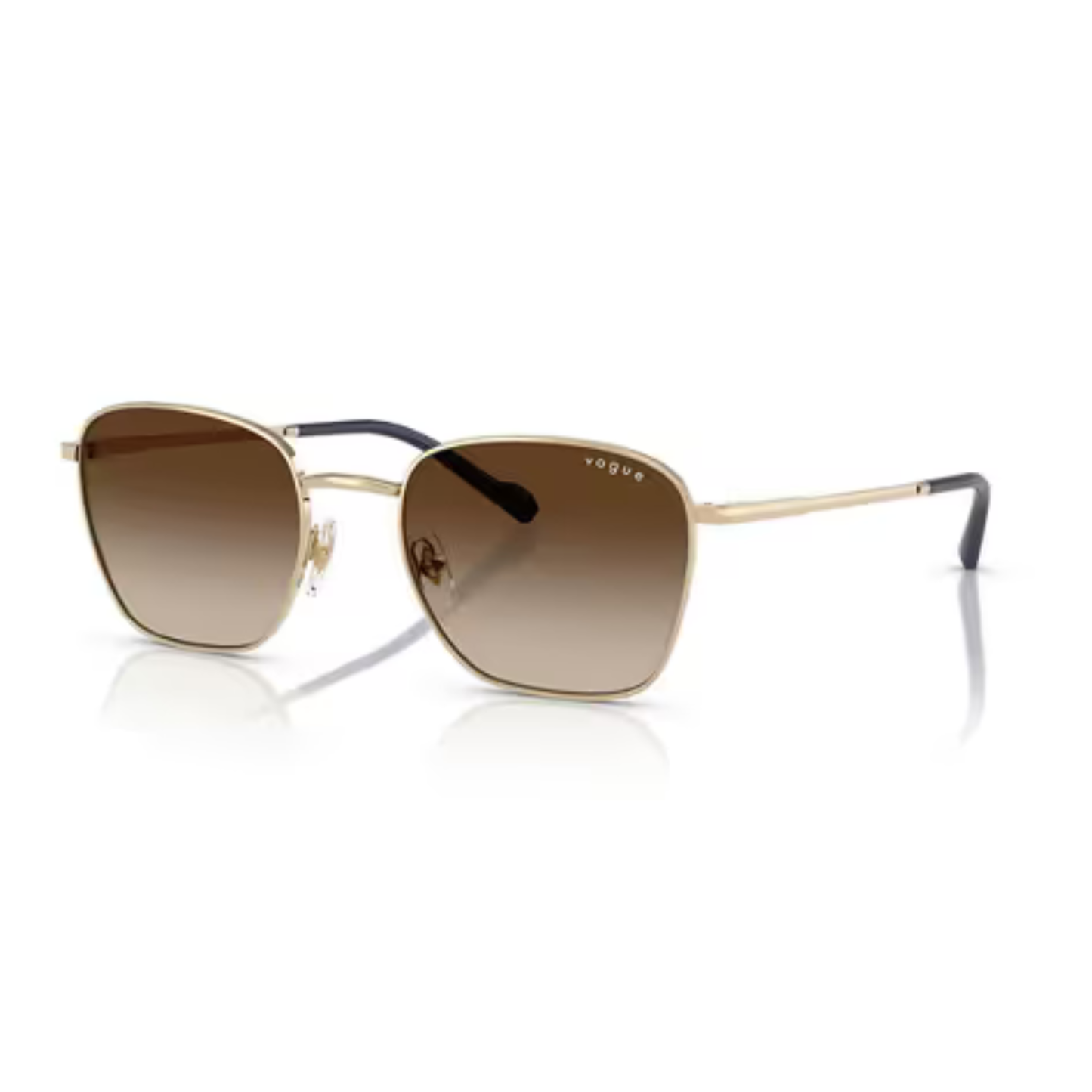 VO4322S square metal sunglasses angle view