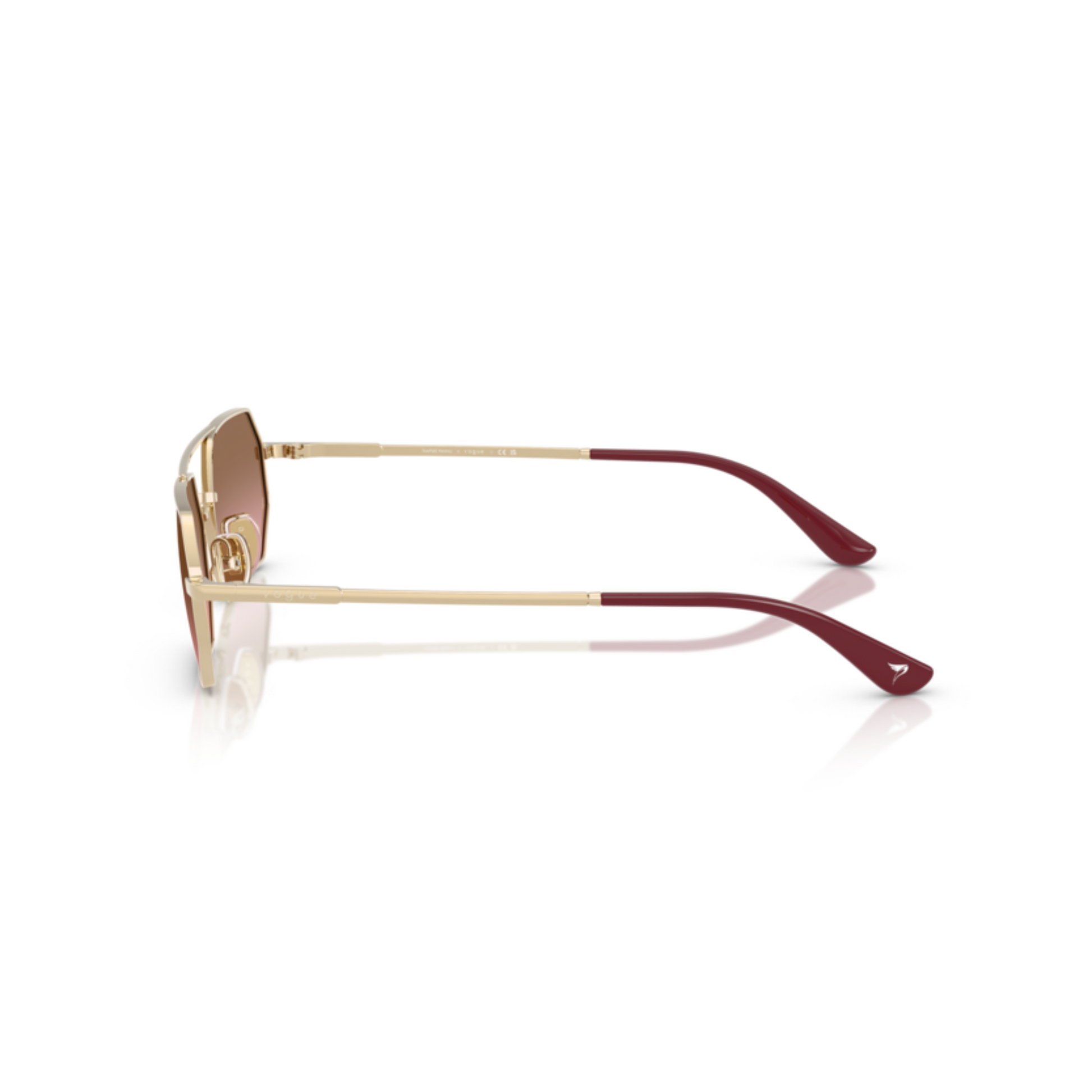 VO4329S irregular sunglasses side view