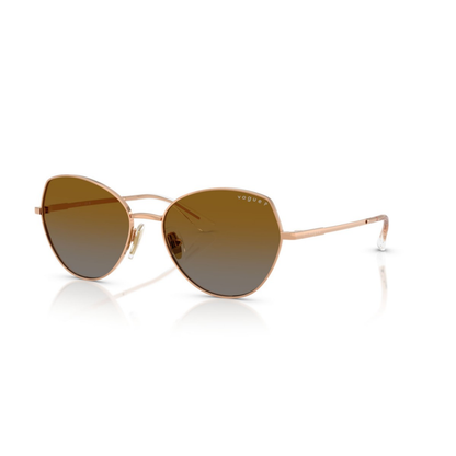 Vogue VO4330S Women's Irregular Polarized Sunglasses - Angle View.

