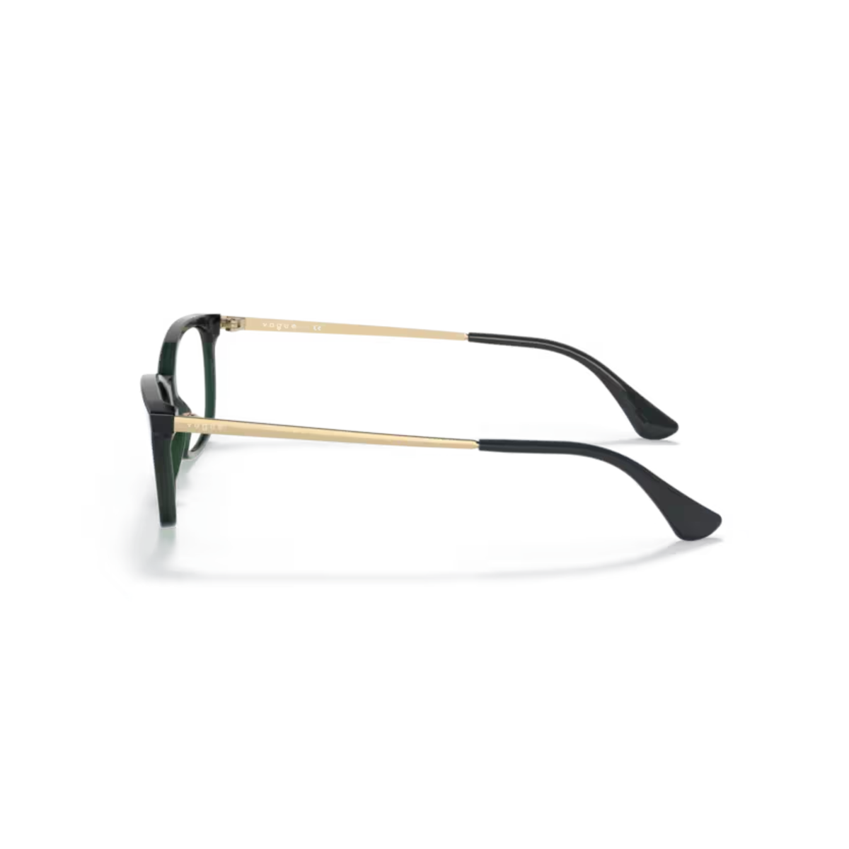 Vogue VO5042I womens acetate metal pillow full rim frame side profile