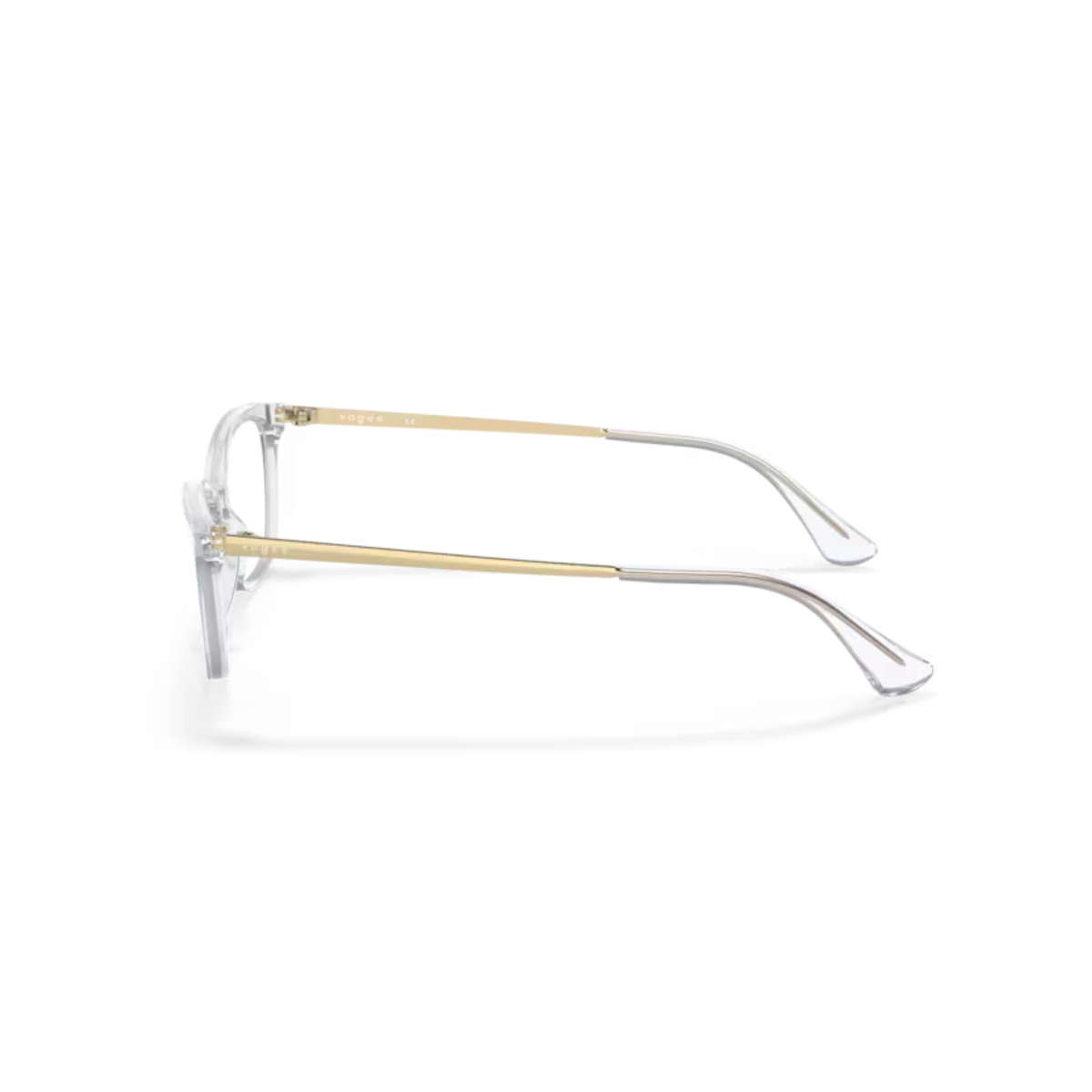 Vogue VO5042I womens acetate metal pillow full rim frame side profile