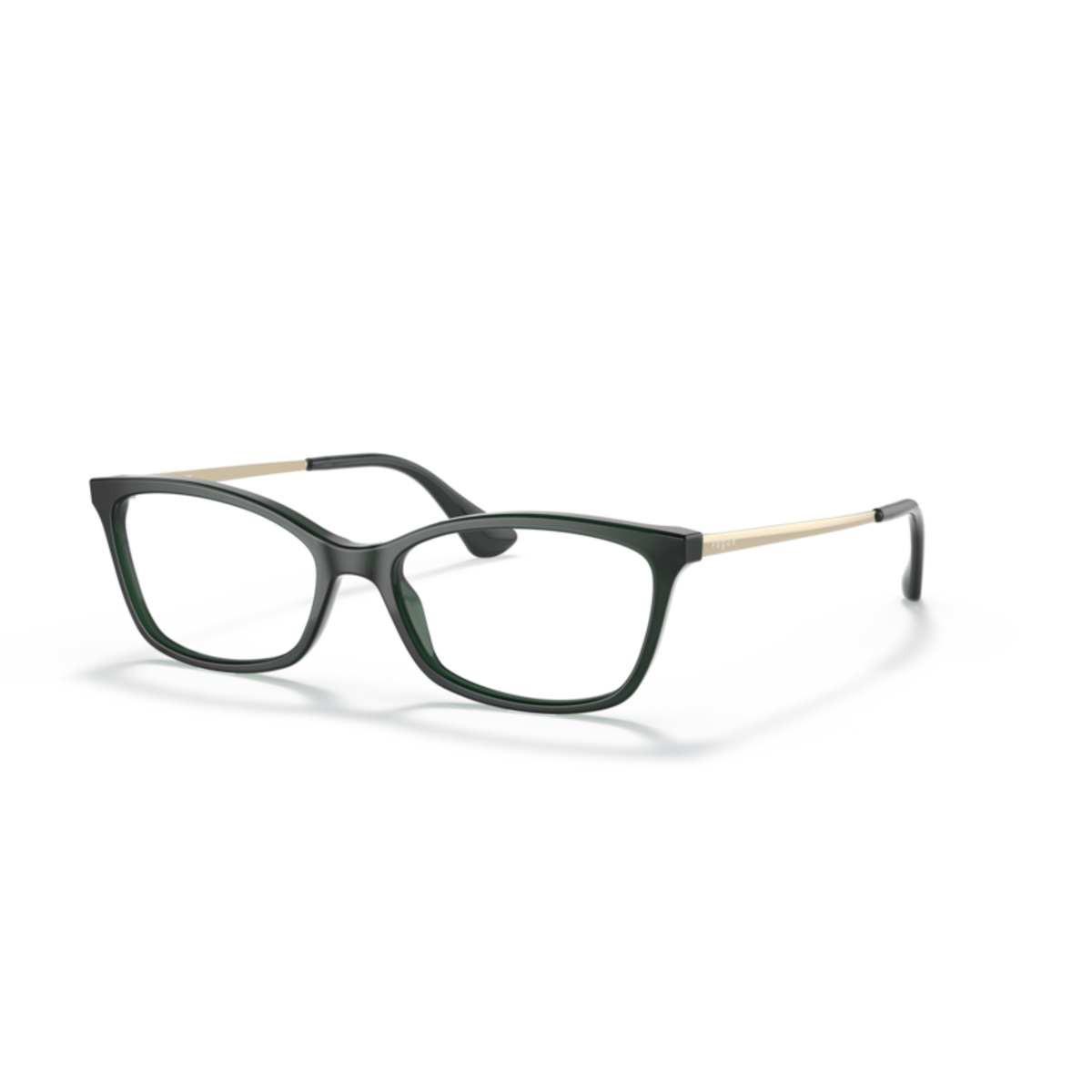 Vogue VO5042I womens acetate metal pillow optical frame three quarter view