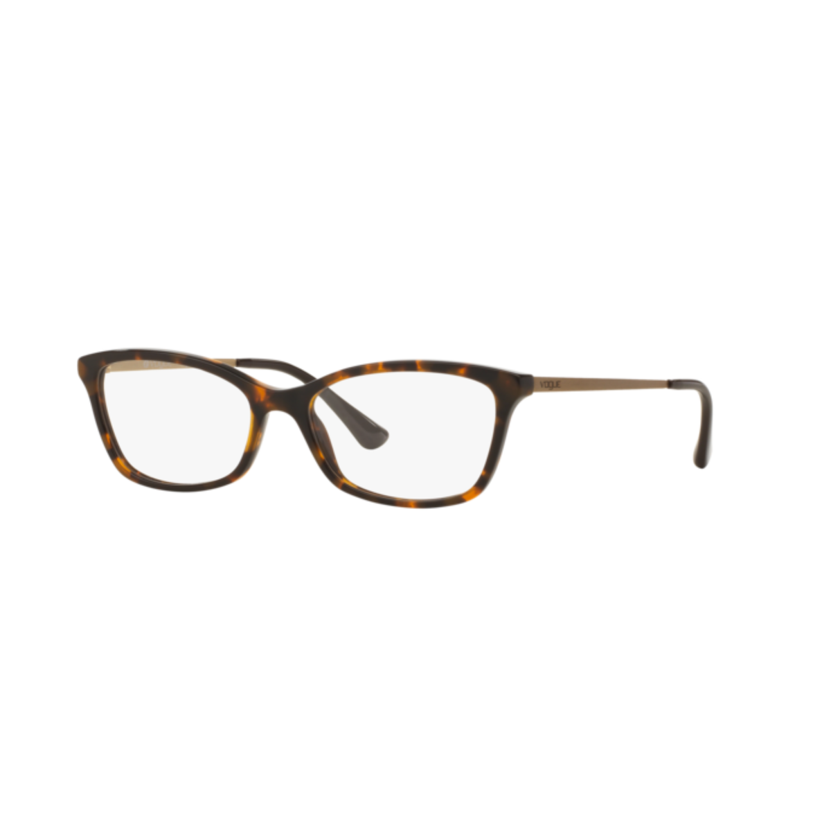 Vogue VO5042I womens acetate metal pillow optical frame three quarter view