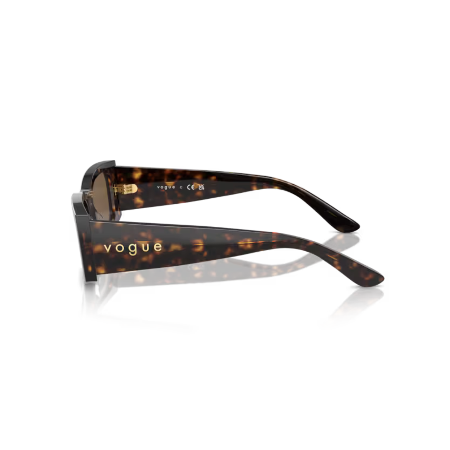 VO5584S rectangle sunglasses side view