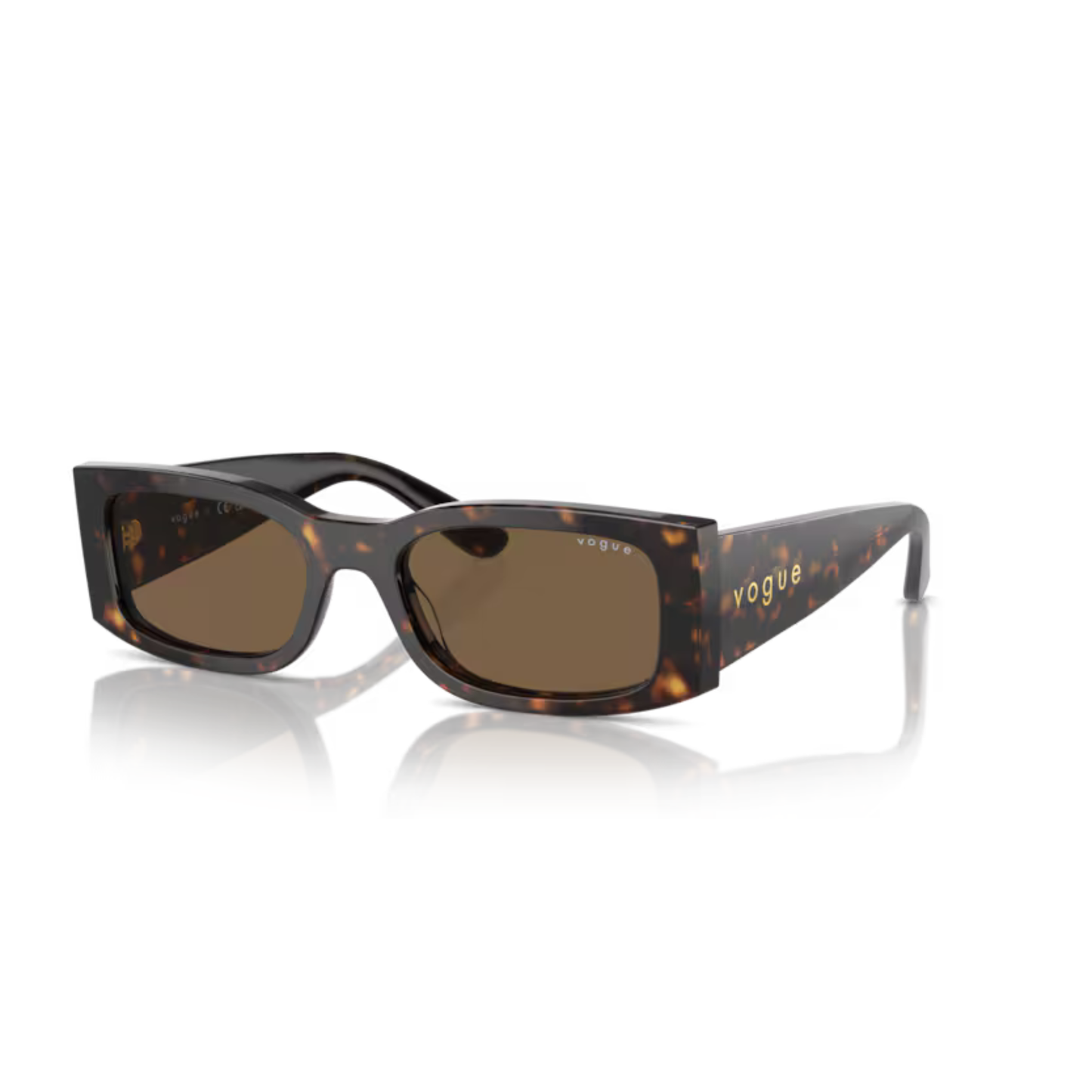 VO5584S rectangle sunglasses angled view