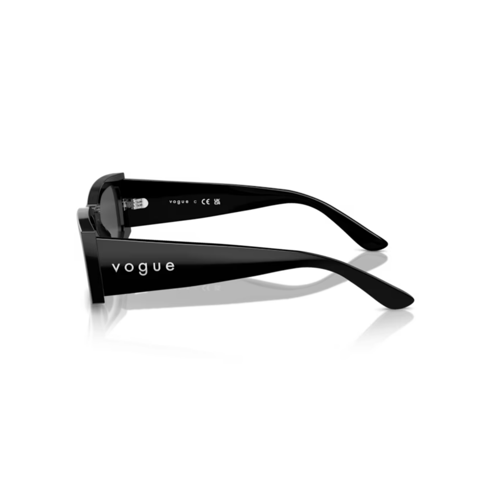 VO5584S rectangle sunglasses side view
