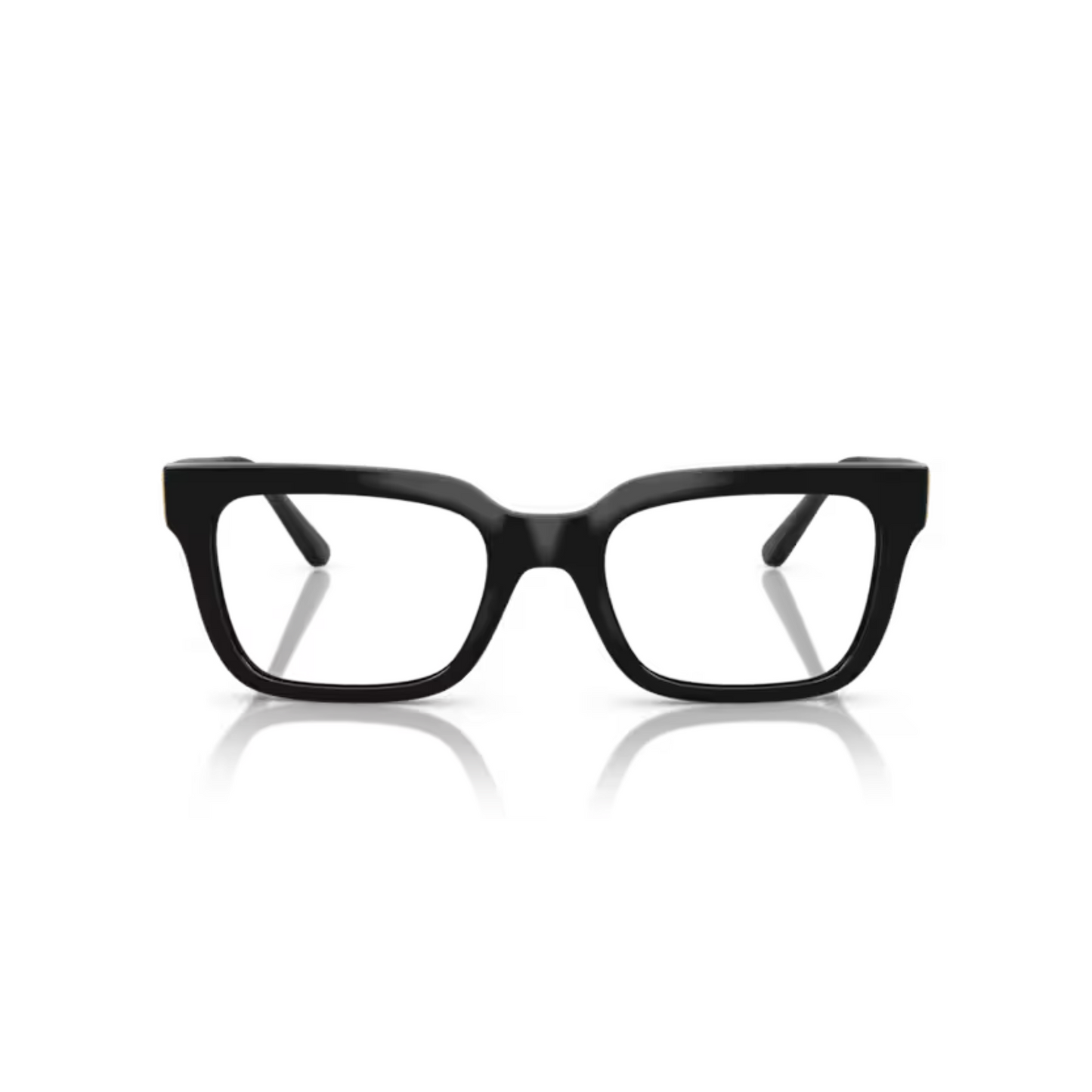 Vogue VO5611B Black/W44 elegant square eyeglasses with lightweight full-rim nylon frame and modern feminine styling.