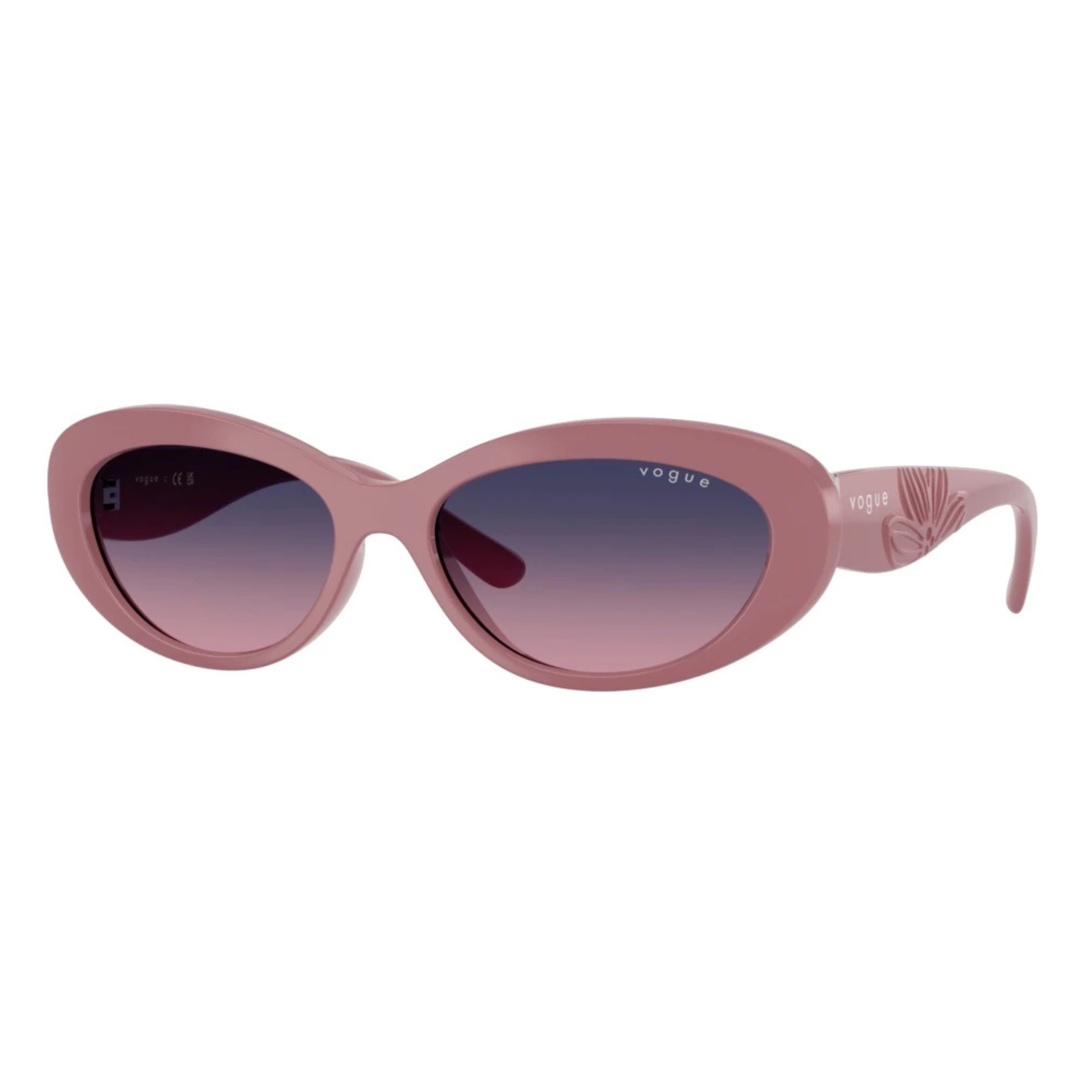 Vogue VO5630S oval sunglasses angled view