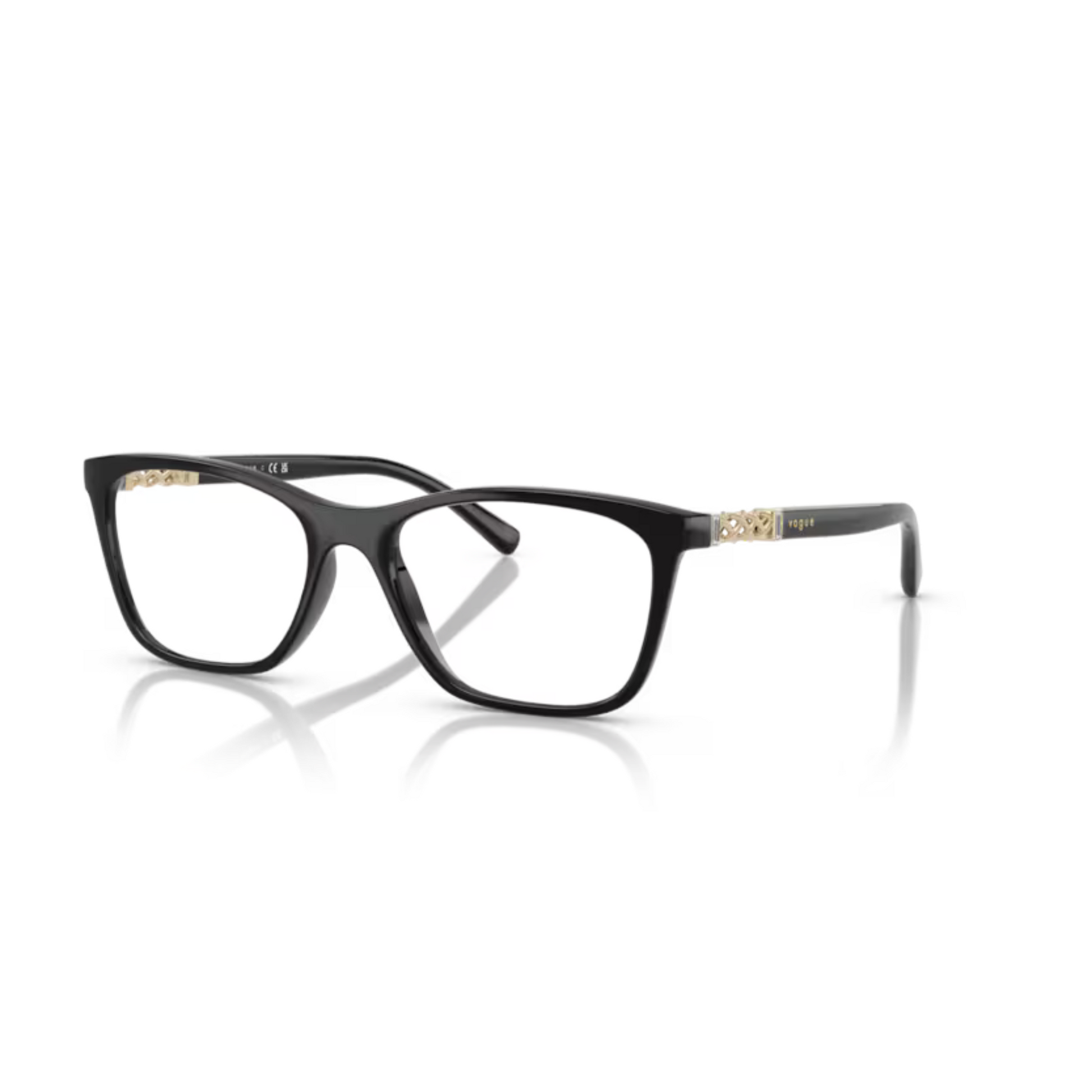 Vogue VO5632B female acetate optical frame with premium full rim design