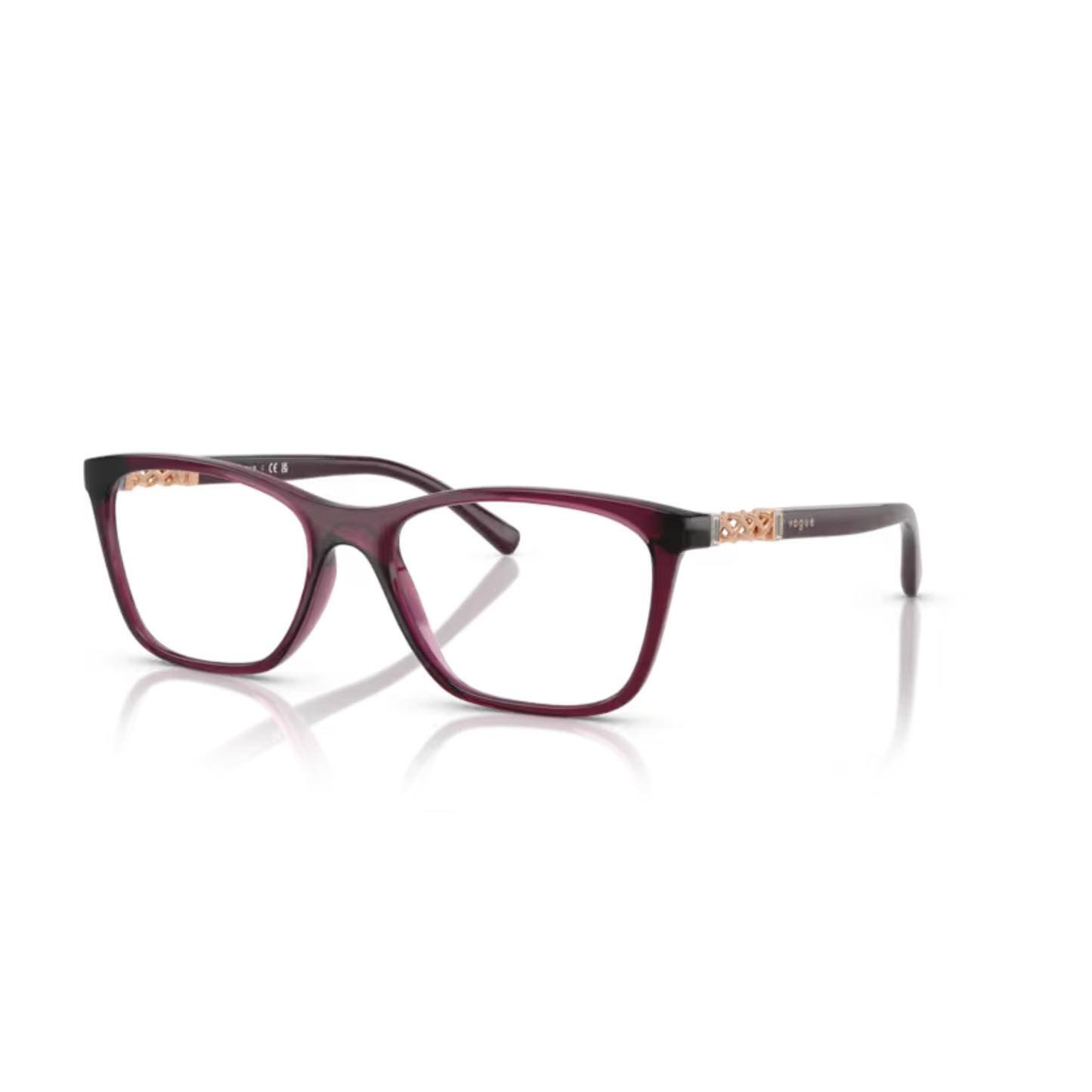 Vogue VO5632B female acetate optical frame with premium full rim design