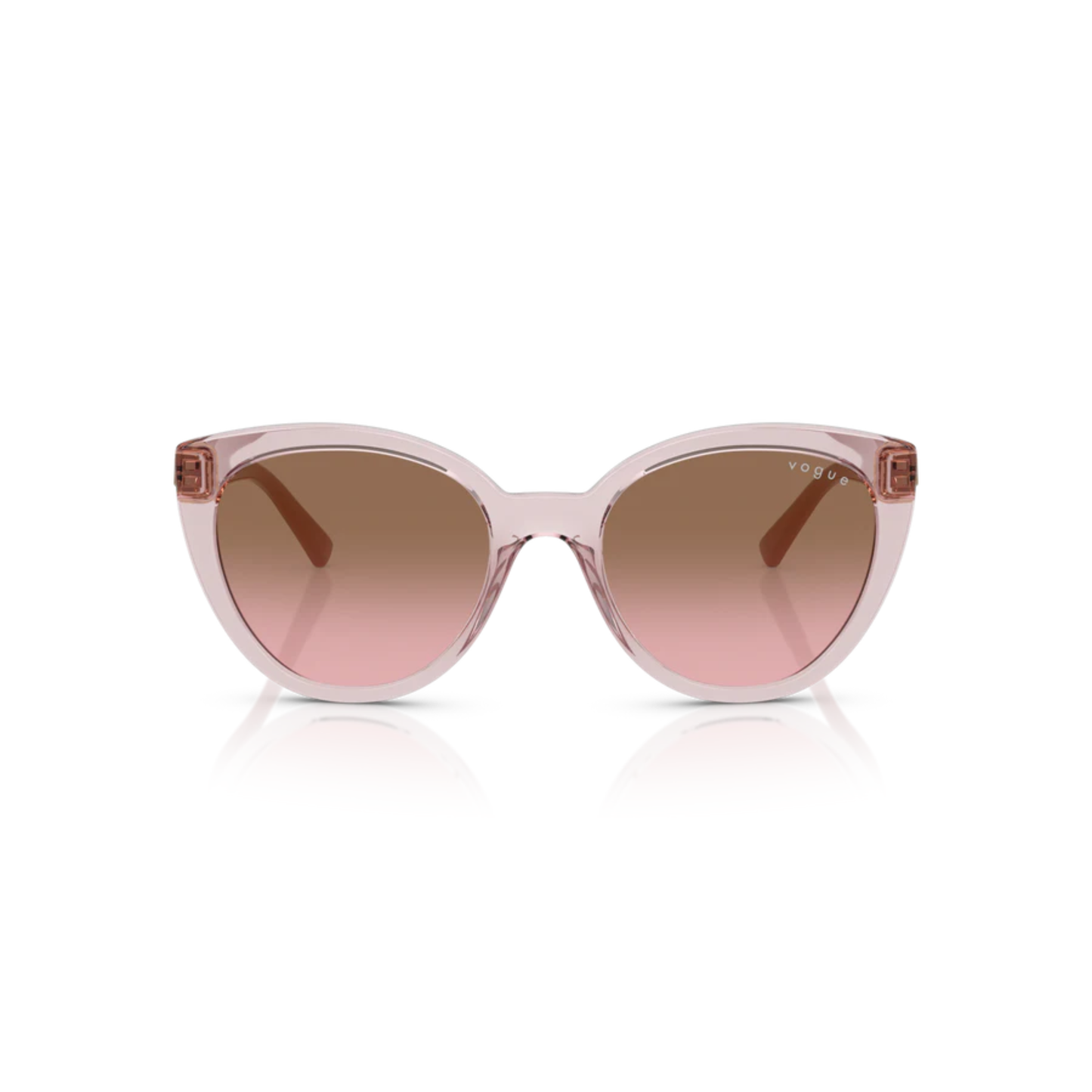 Vogue VO5634SB Women's Sunglasses in Pink Gradient Brown | Eyeworld Optics Front View
