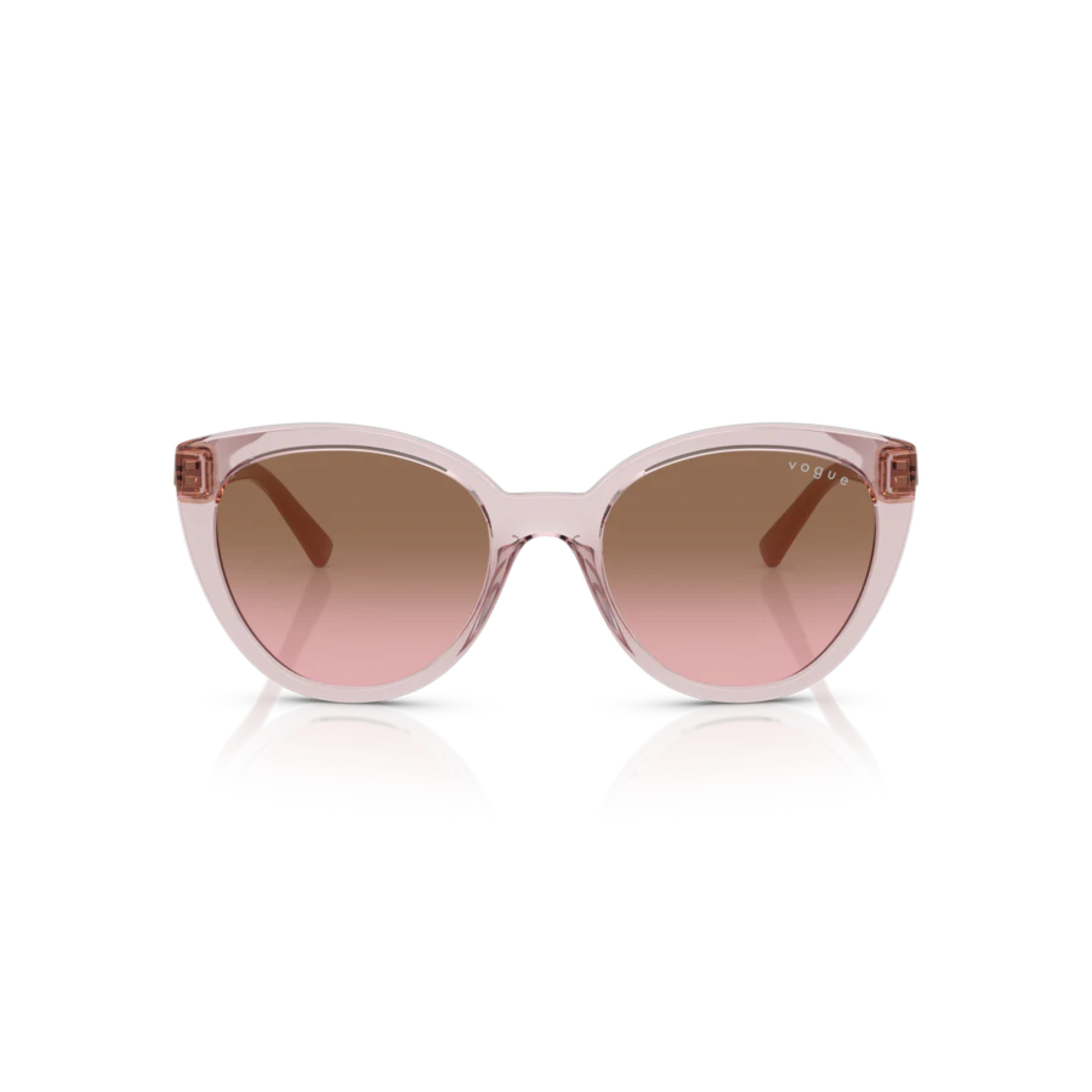 Vogue VO5634SB Women's Sunglasses in Pink Gradient Brown | Eyeworld Optics Front View
