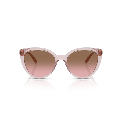Vogue VO5634SB Women's Sunglasses in Pink Gradient Brown | Eyeworld Optics Front View
