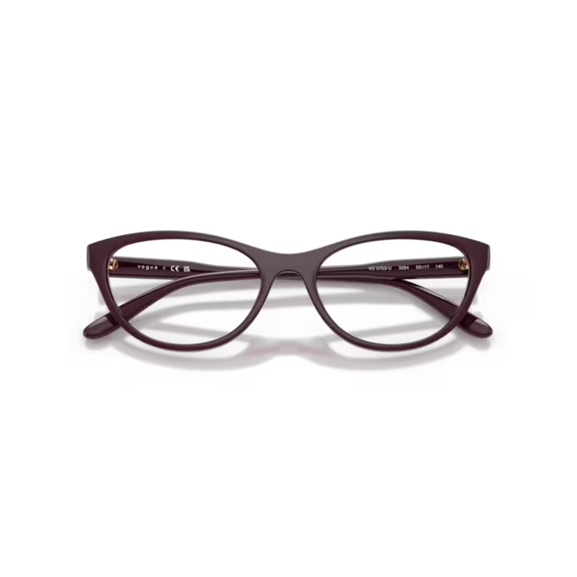 Vogue VO5703U womens acetate optical frame with premium full rim design