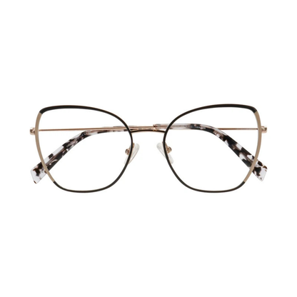William Morris 50311 women's metal cat-eye optical frame with elegant designer styling.