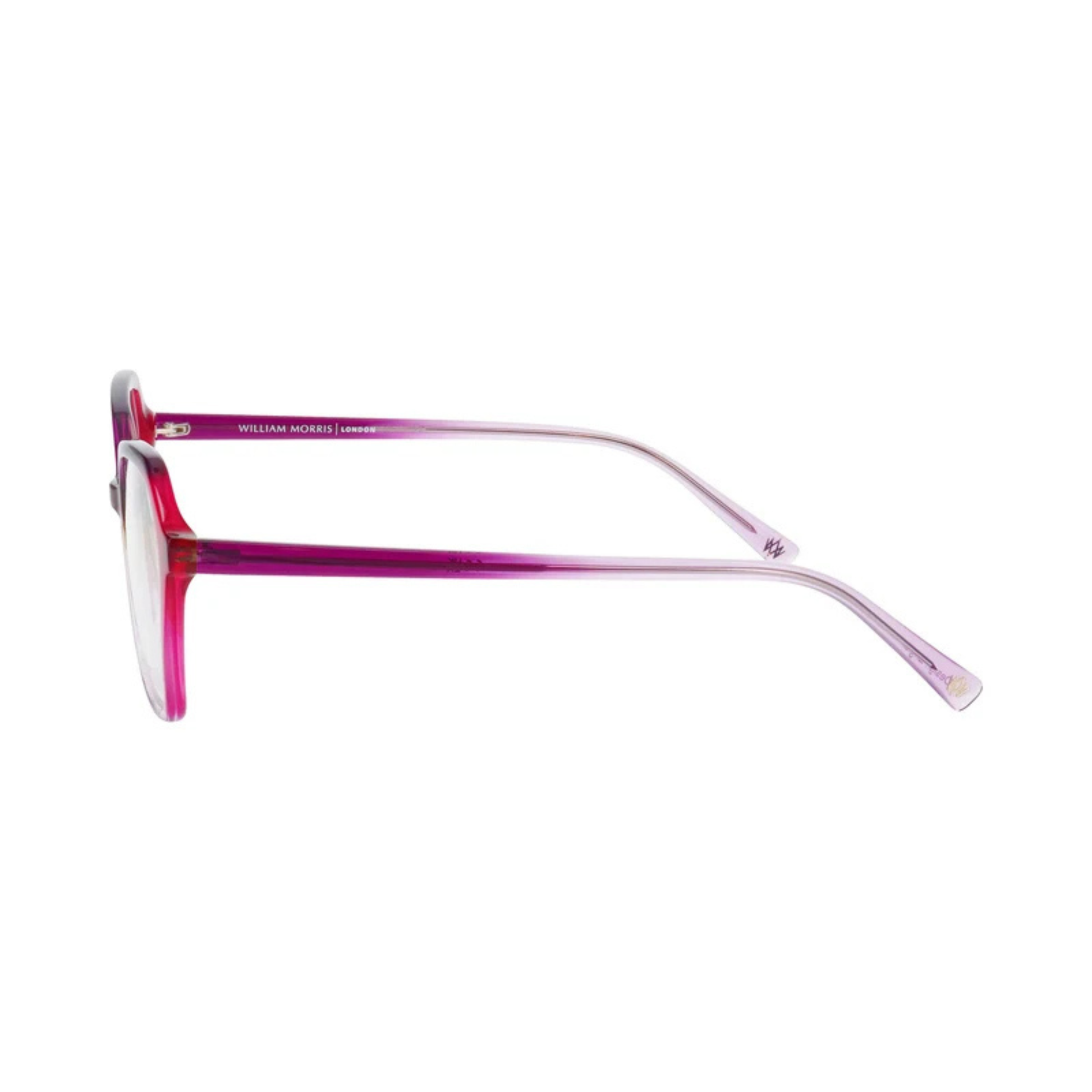 William Morris 50340 women's acetate cat-eye optical frame with elegant full-rim designer styling.