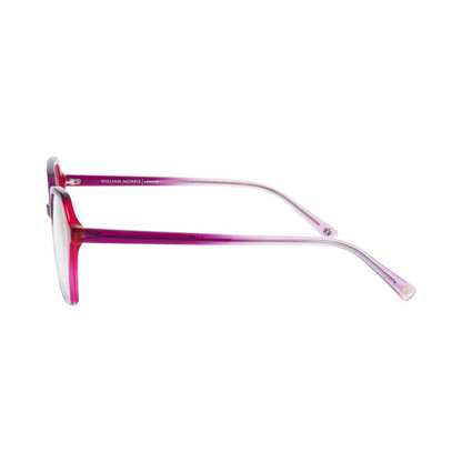 William Morris 50340 women's acetate cat-eye optical frame with elegant full-rim designer styling.