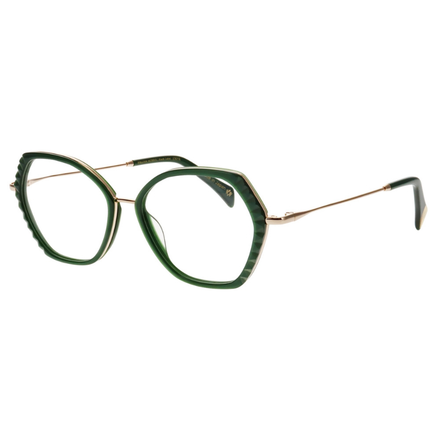 William Morris ENYA women's cat-eye optical frame with elegant full-rim designer styling.