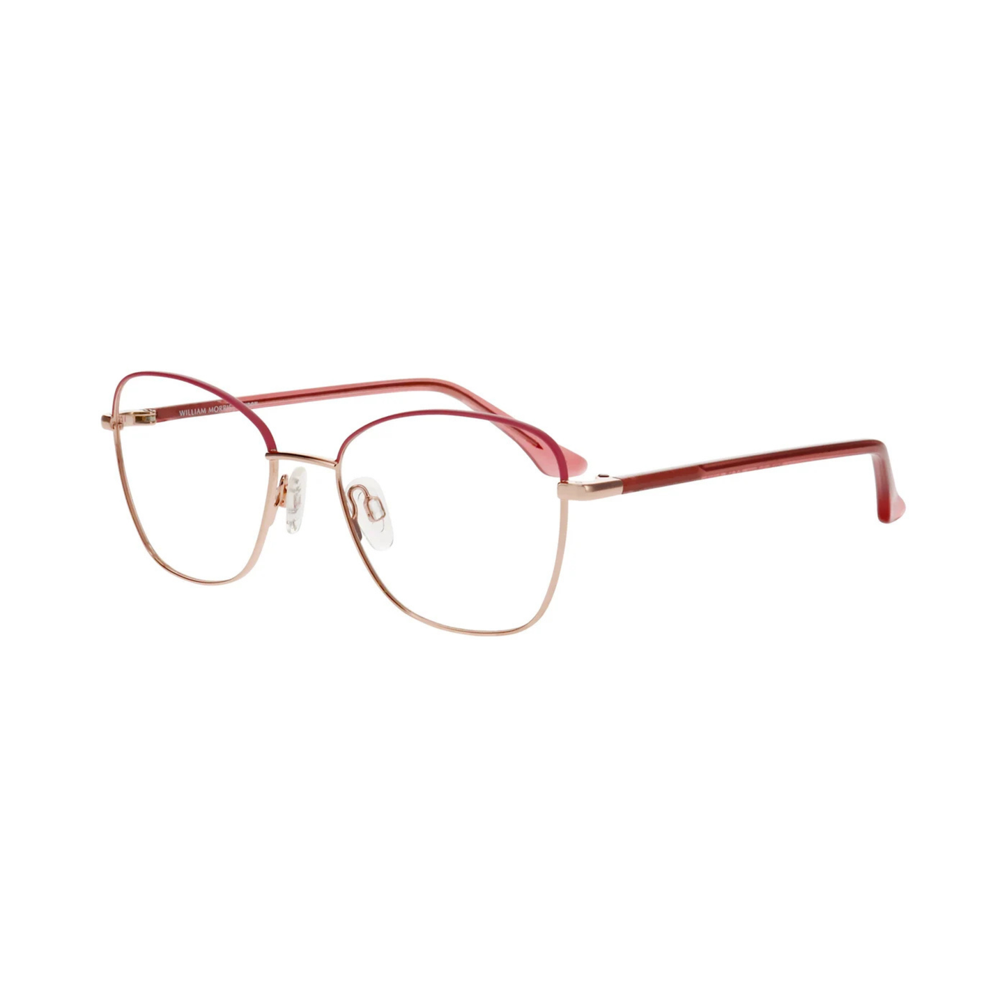 William Morris LN50241 women's metal cat-eye optical frame with elegant designer styling.