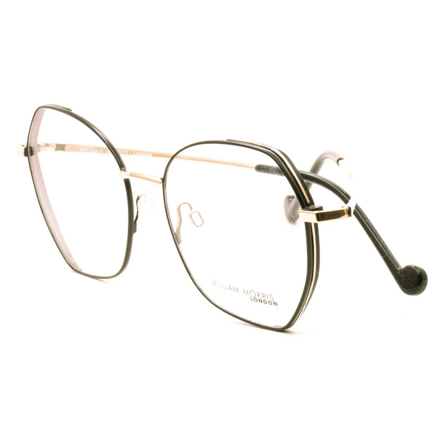 William Morris LN50253 women's metal cat-eye optical frame with an elegant full-rim design.