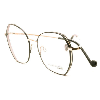 William Morris LN50253 women's metal cat-eye optical frame with an elegant full-rim design.
