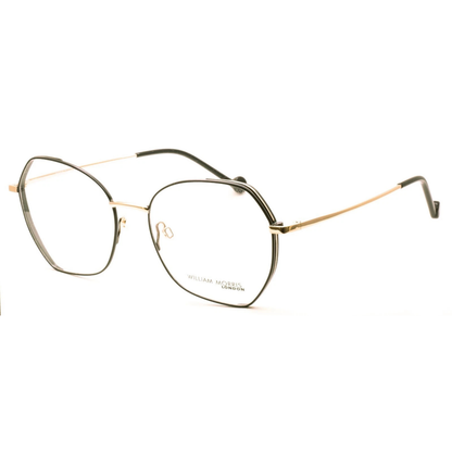 William Morris LN50253 women's metal cat-eye optical frame with an elegant full-rim design.