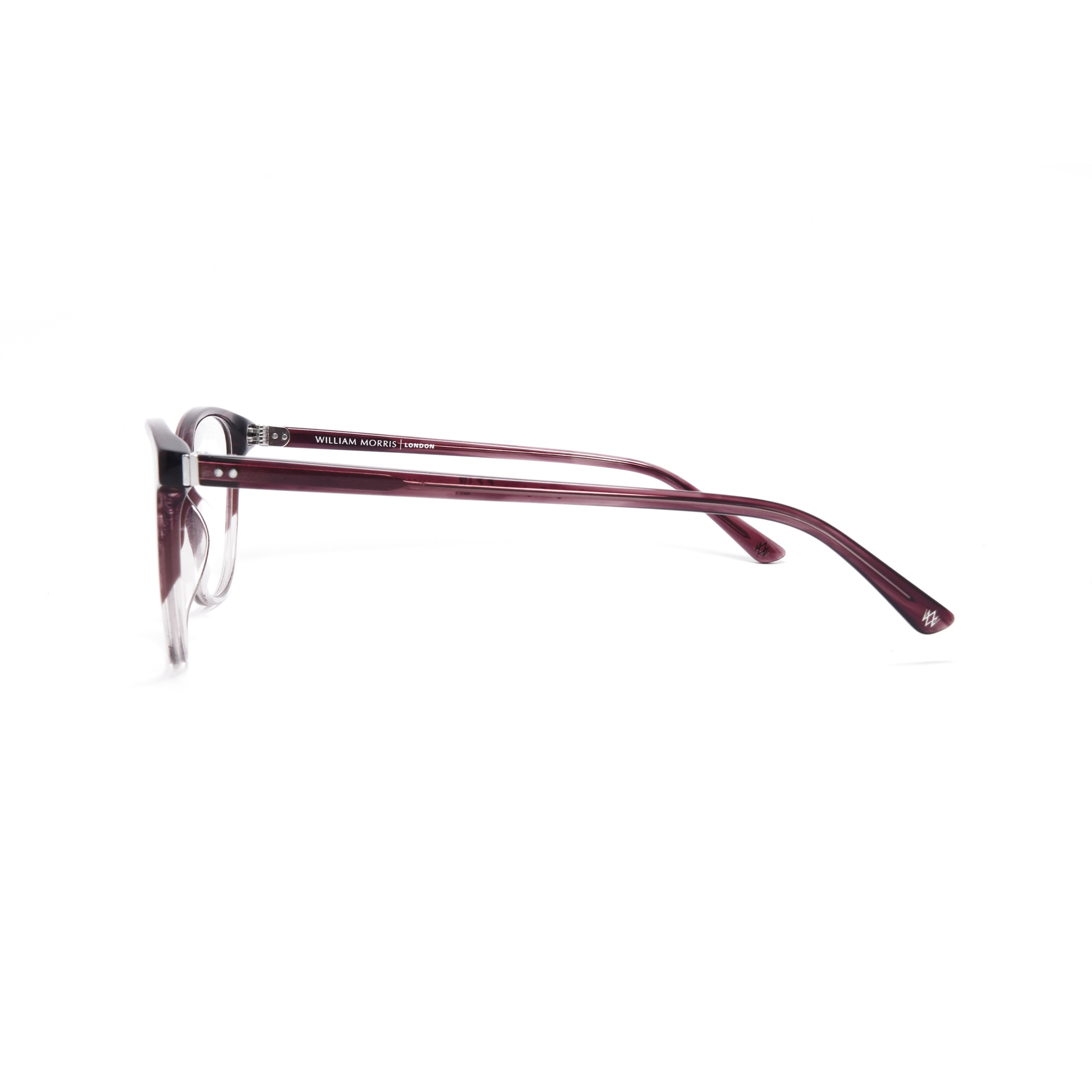 William Morris LN50304 women's cat-eye acetate optical frame with elegant full-rim styling.