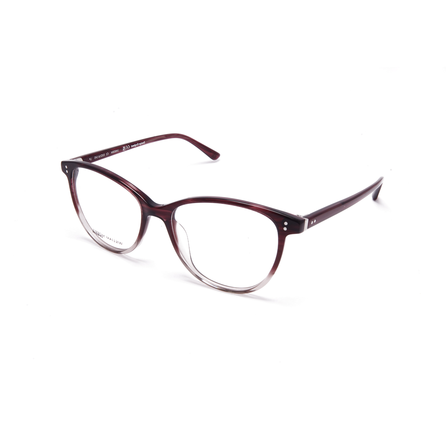 William Morris LN50304 women's cat-eye acetate optical frame with elegant full-rim styling.