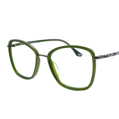 William Morris WW70006 women's square cat-eye optical frame with a stylish full-rim design.