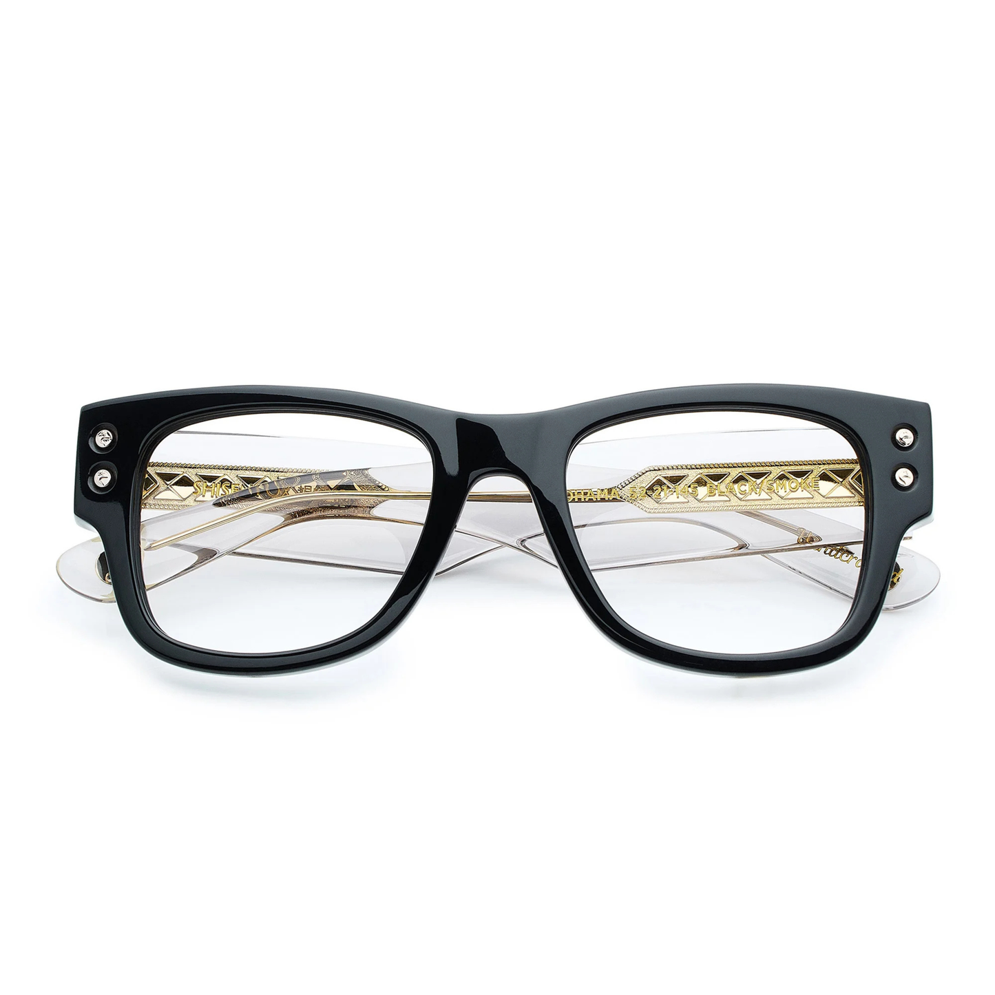 BlackSmoke Yokohama FR square optical frame for unisex wear